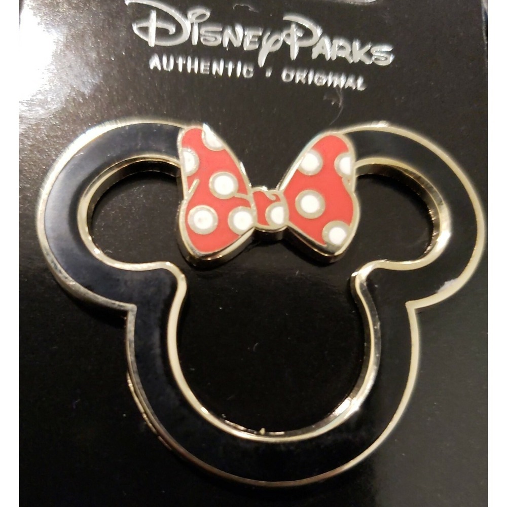 Disney MINNIE MOUSE EARS CUT OUT Icon Outline Pin CP009